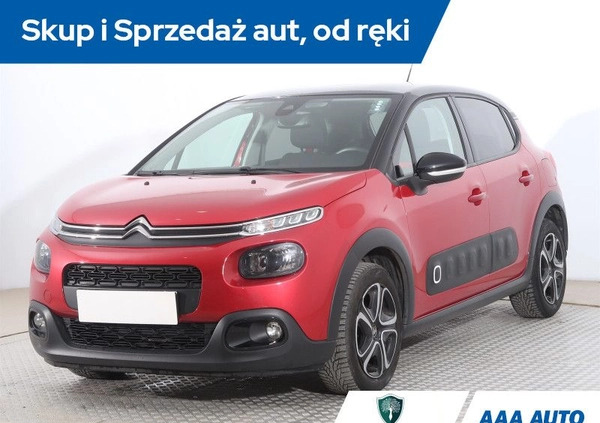 Citroen C3 cena 52000 przebieg: 64847, rok produkcji 2019 z Piastów małe 232